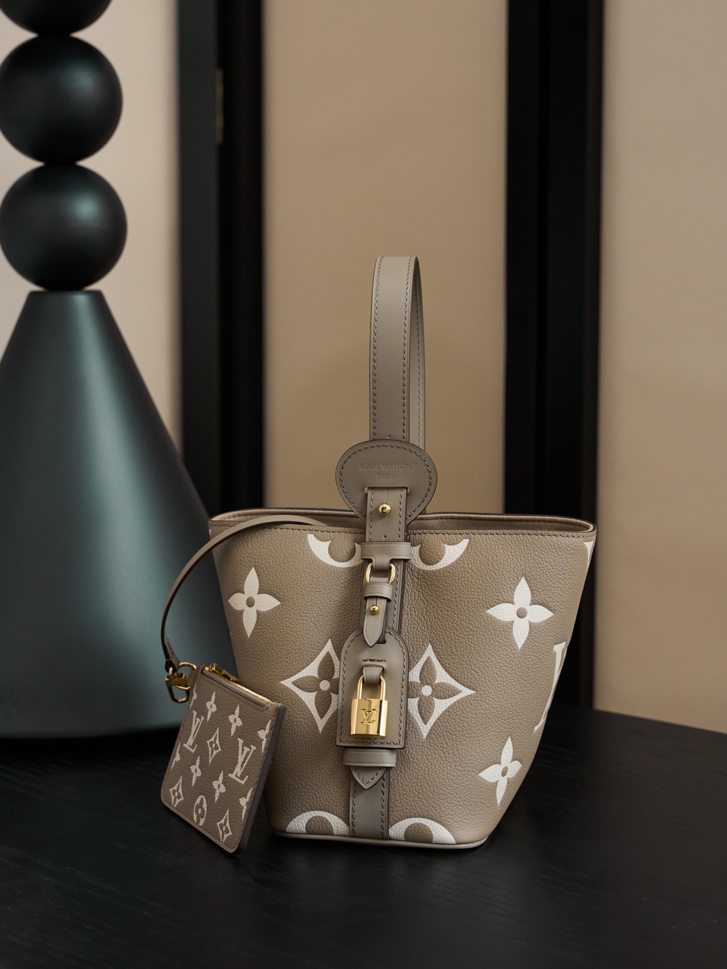 Louis Vuitton All In BB in bicolor Monogram Empreinte leather