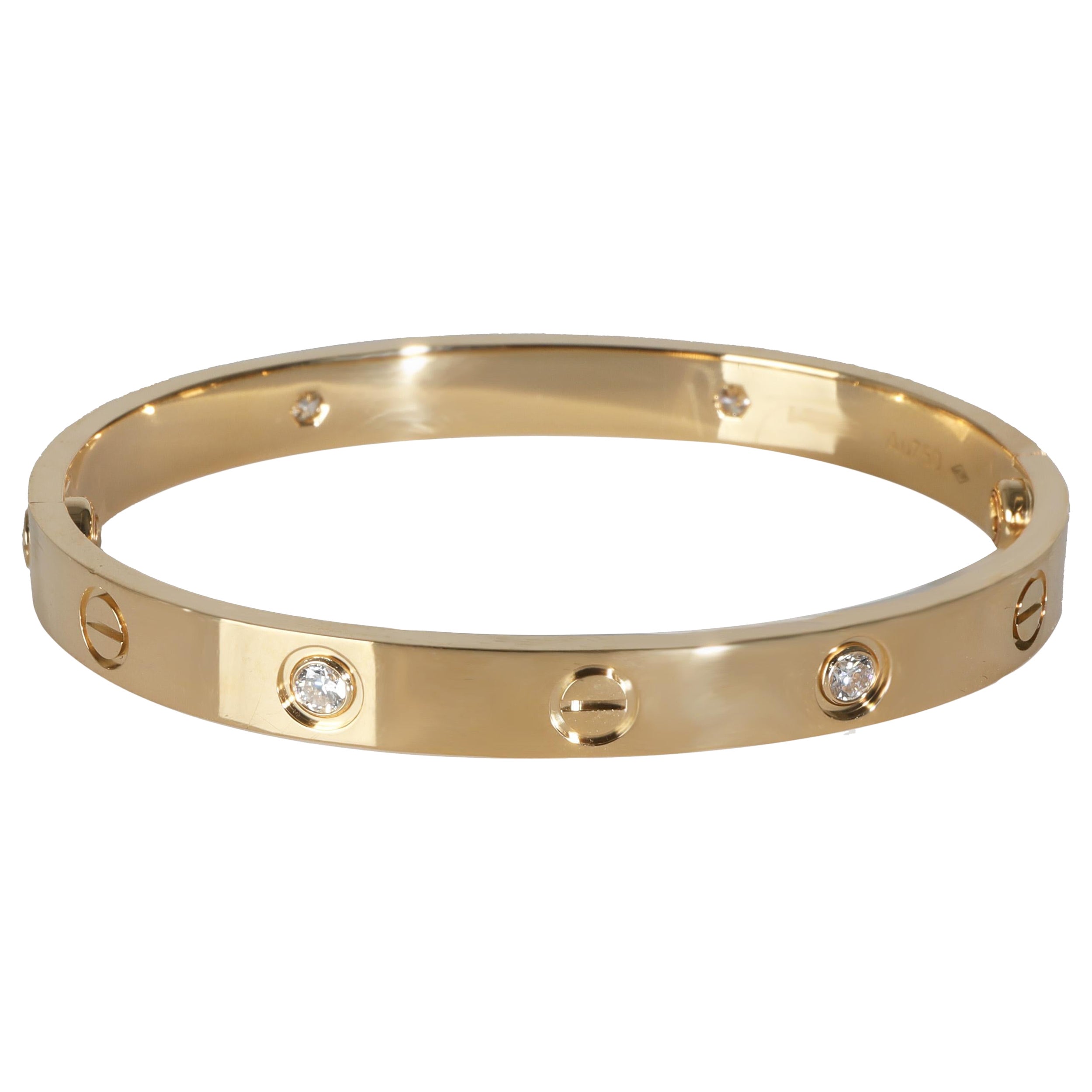 Cartier Love bracelet detail and scale reference