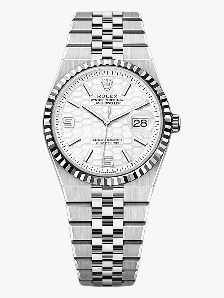 Rolex Land-Dweller 36 styling scale