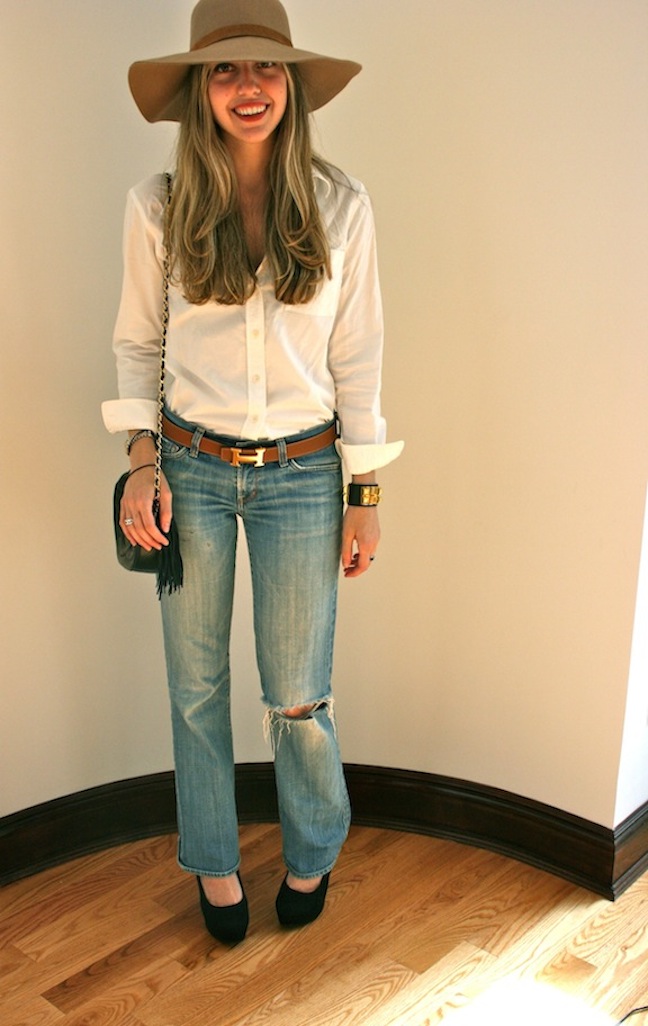 Hermes belt first outfit reference