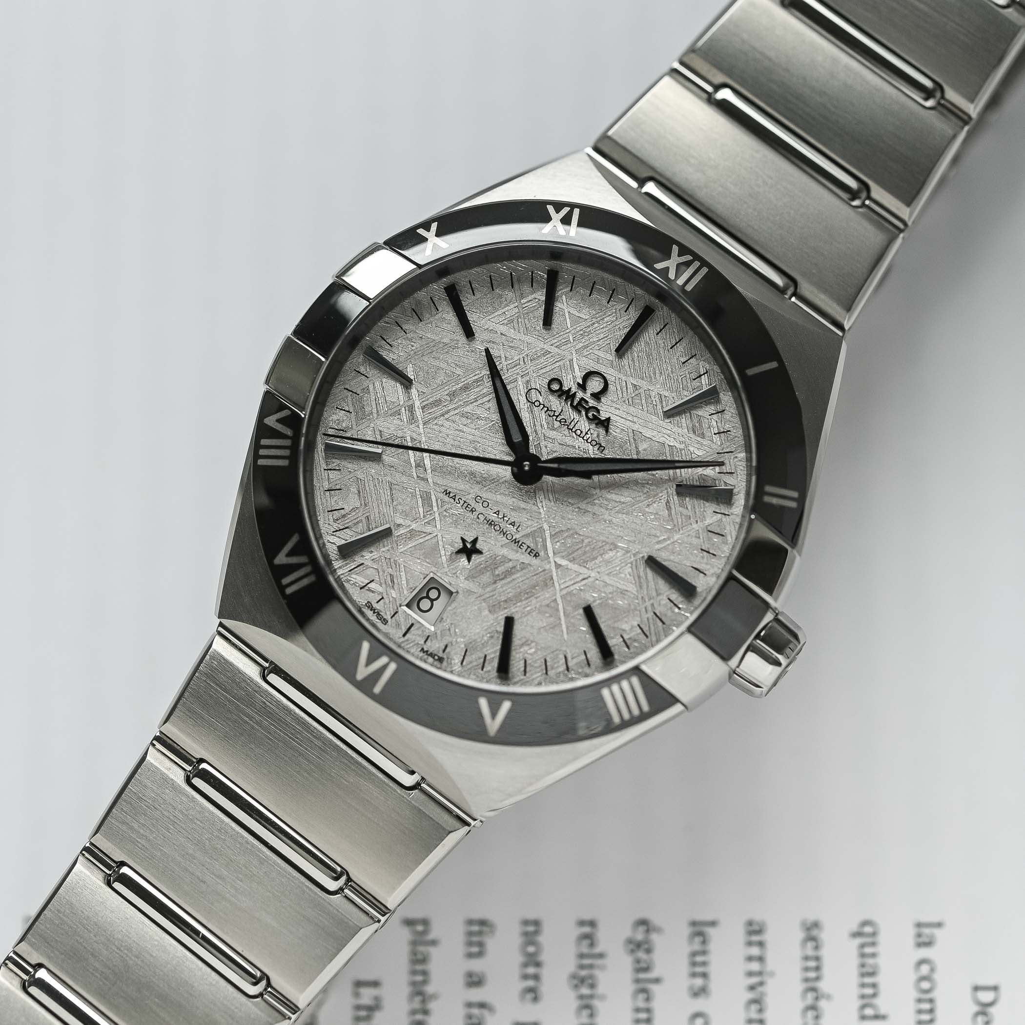 Omega Constellation watch first outfit reference