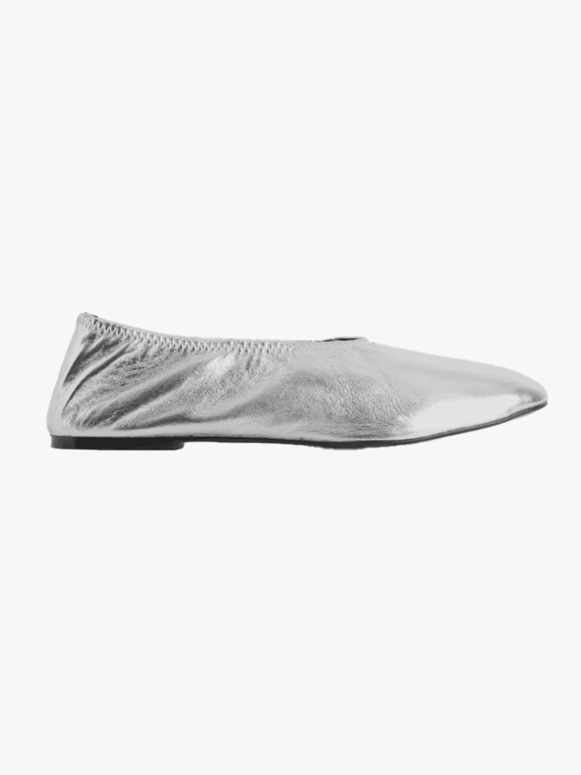 Khaite The Ballet Flat proportion reference