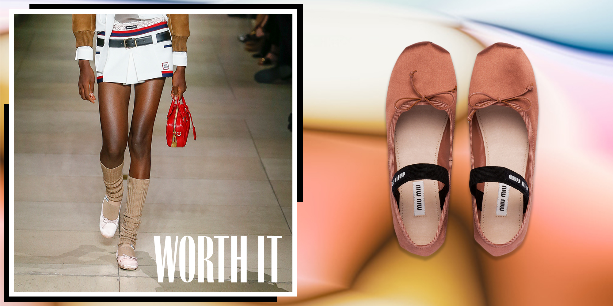 Miu Miu ballet flats second outfit reference
