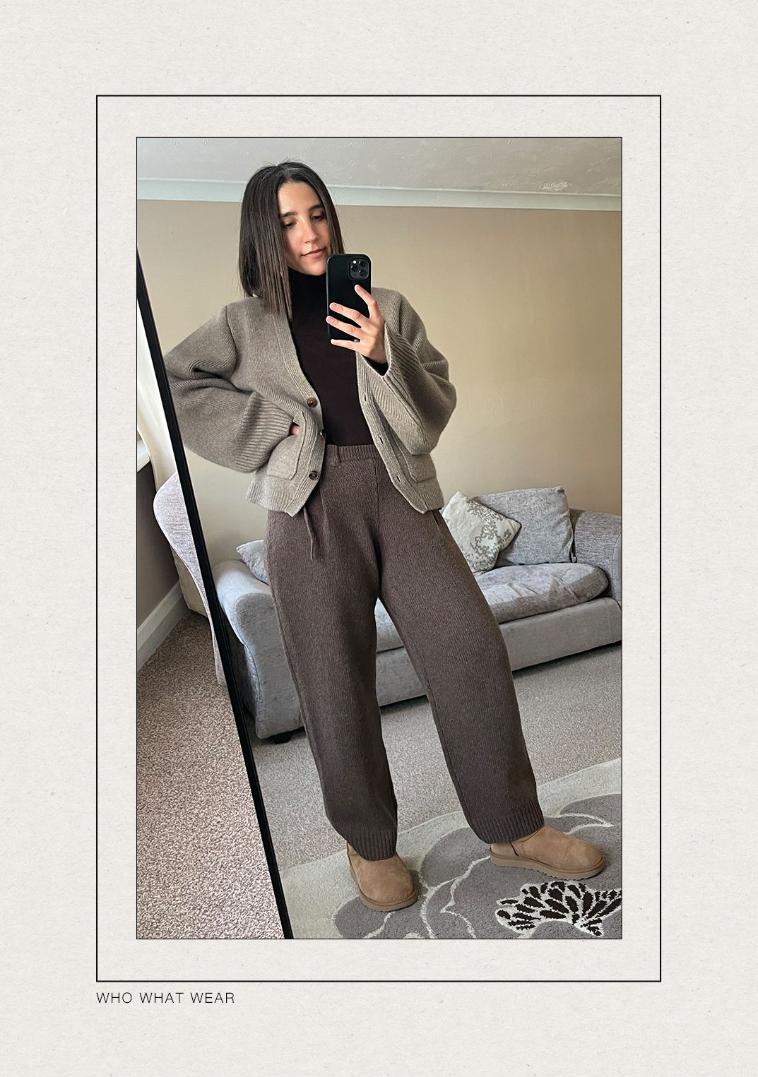 Khaite cardigan second outfit reference