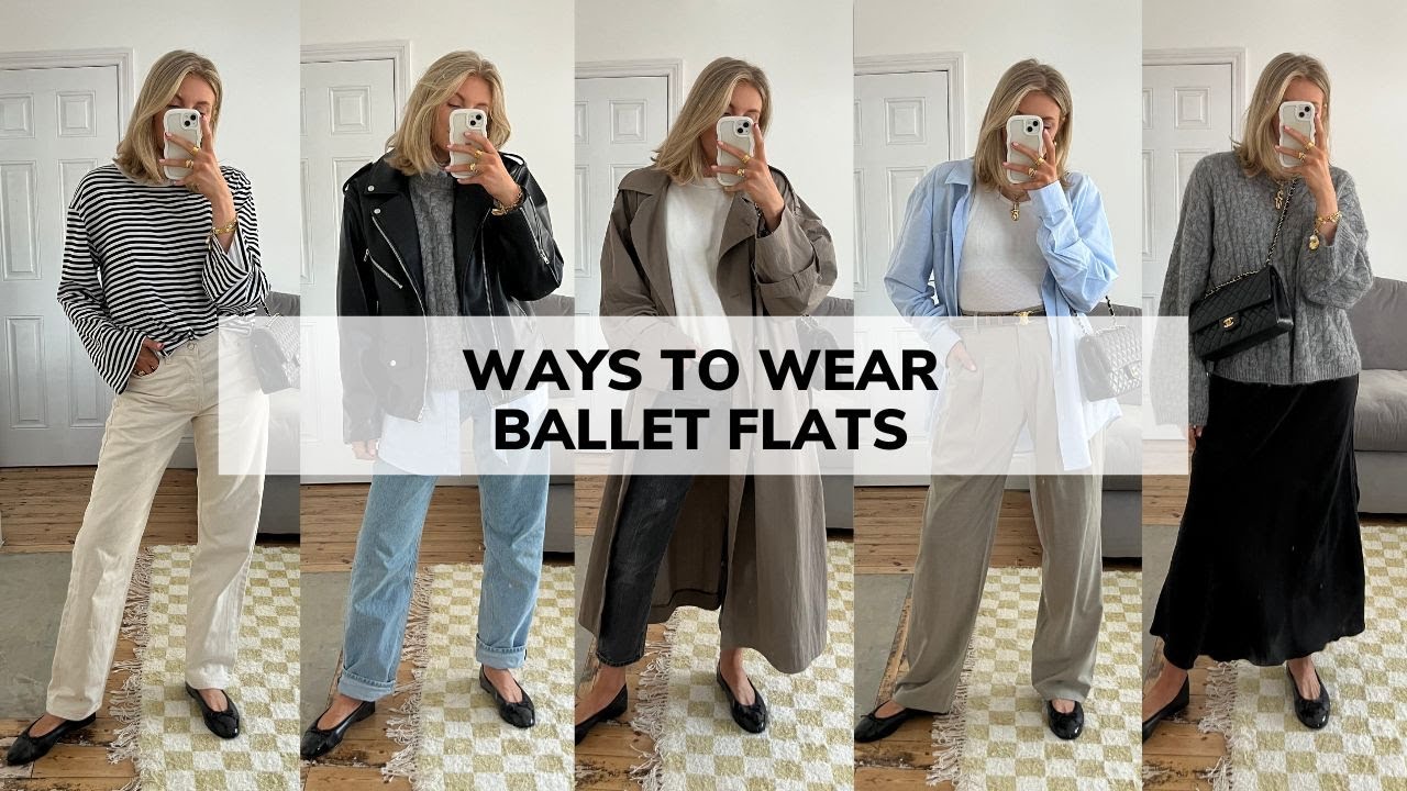 Chanel ballet flats detail and scale reference