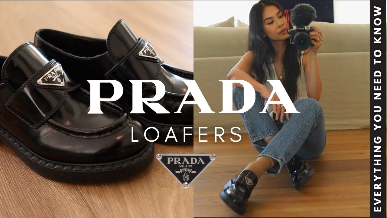 Prada Chocolate loafer first outfit reference