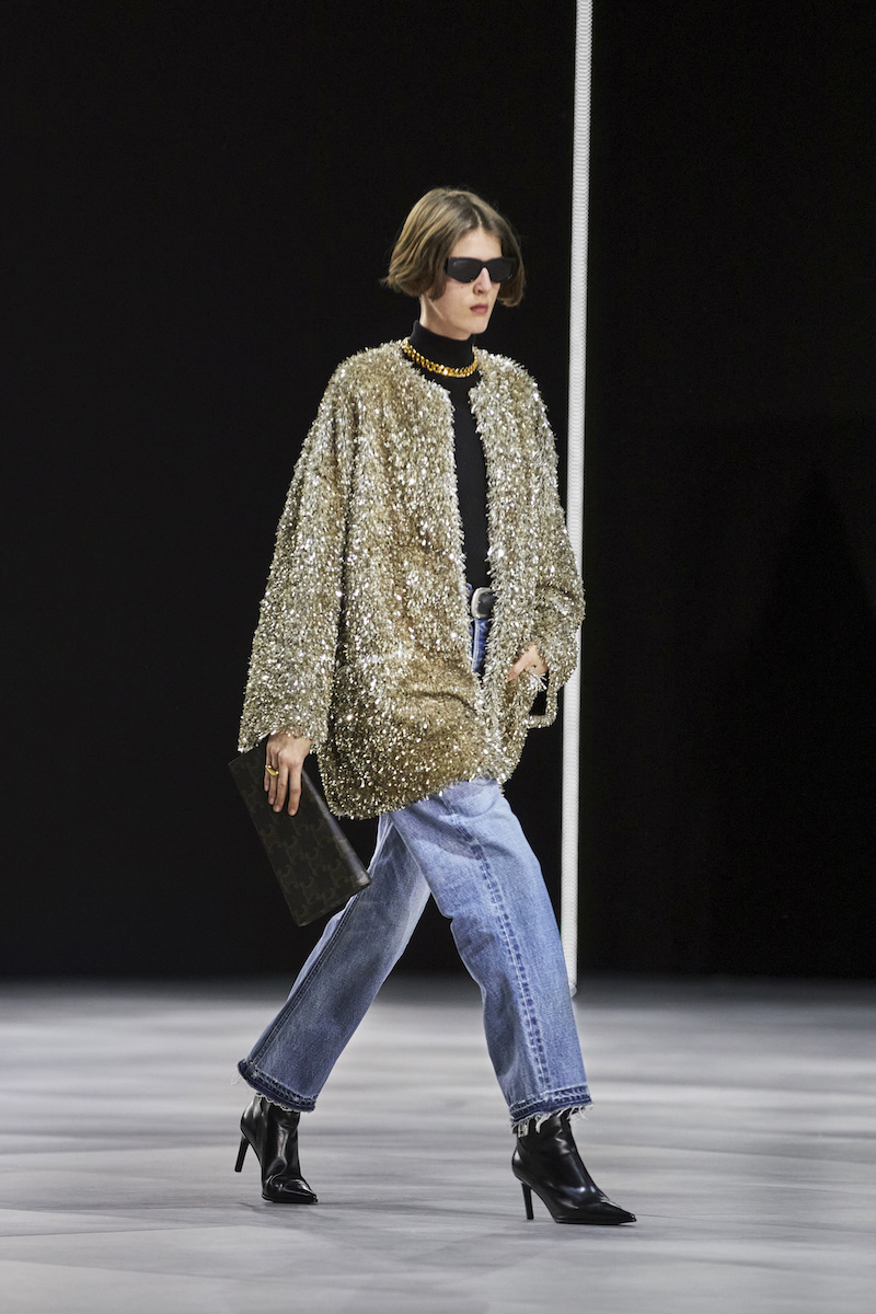 Celine jeans first outfit reference