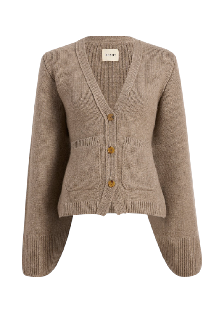 Khaite cardigan first outfit reference