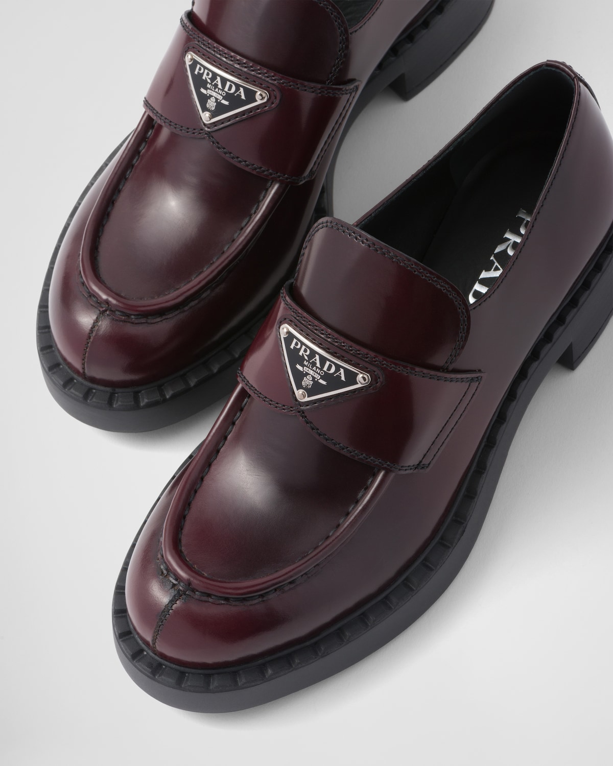 Prada Chocolate loafer