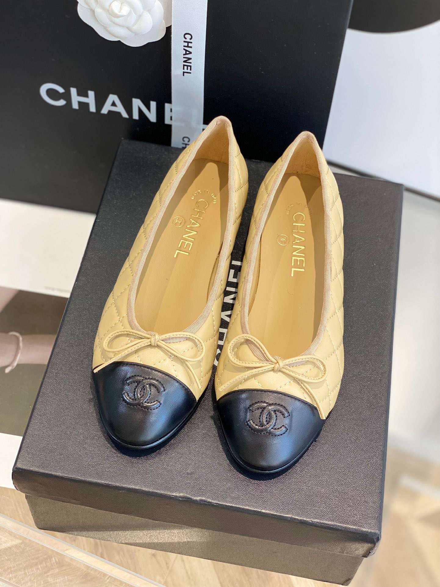 Chanel ballet flats