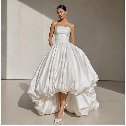 Bubble Skirts With Buoyant Volume