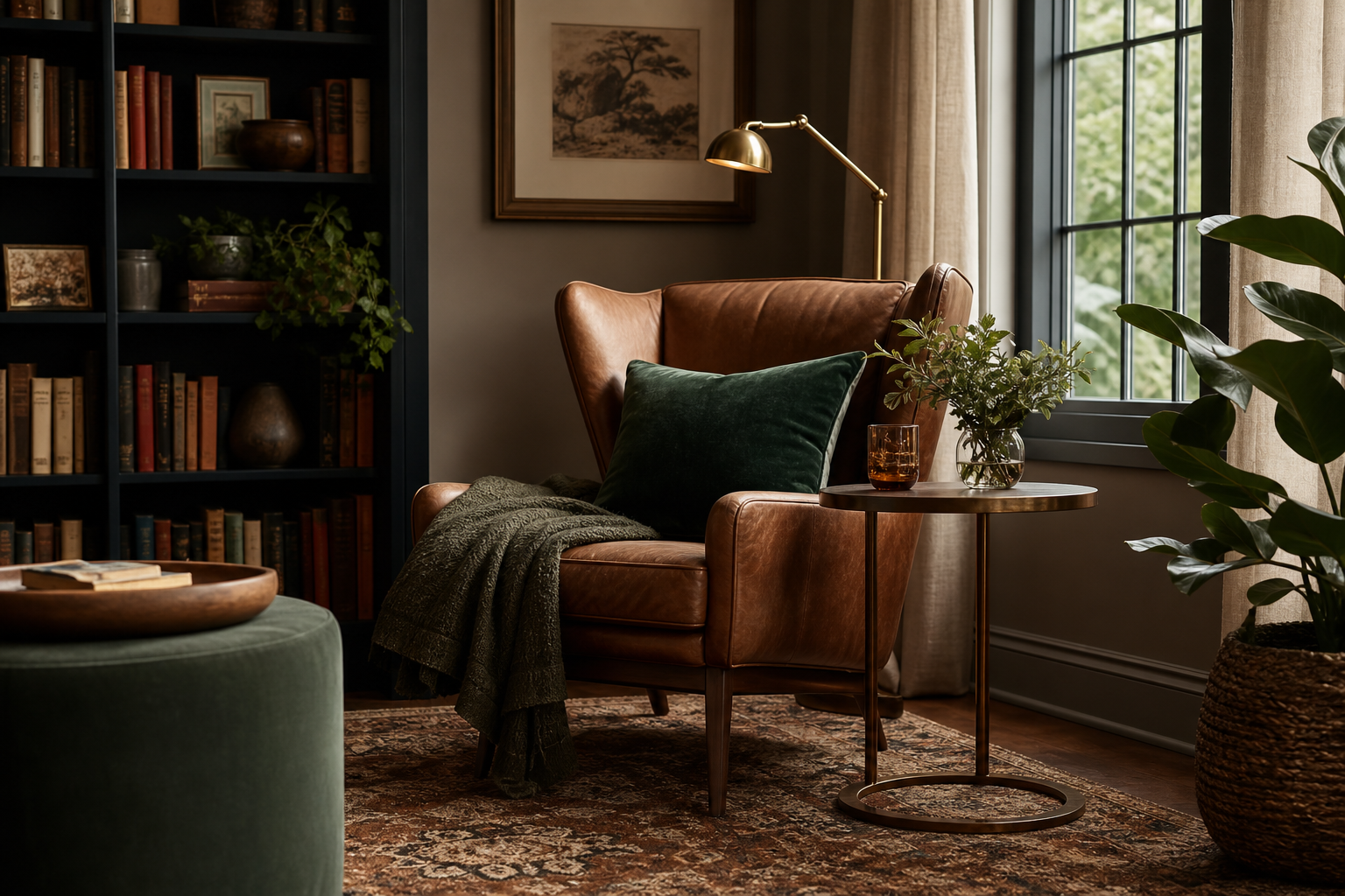 Anchor the Nook With a Rug
