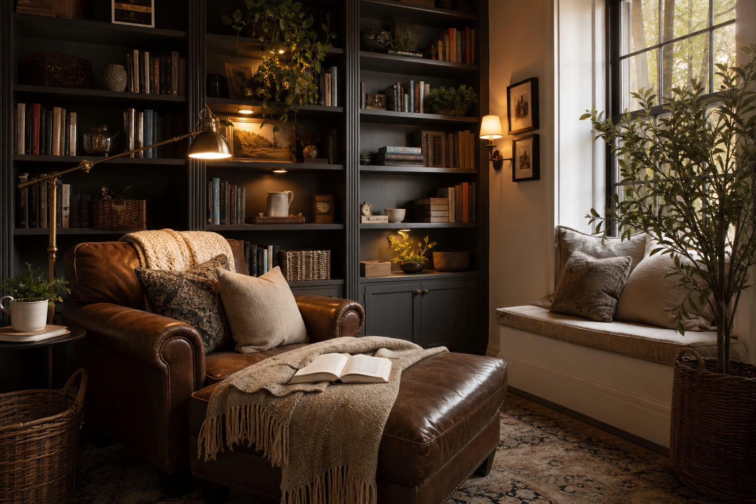 A finished room bringing the ideas together