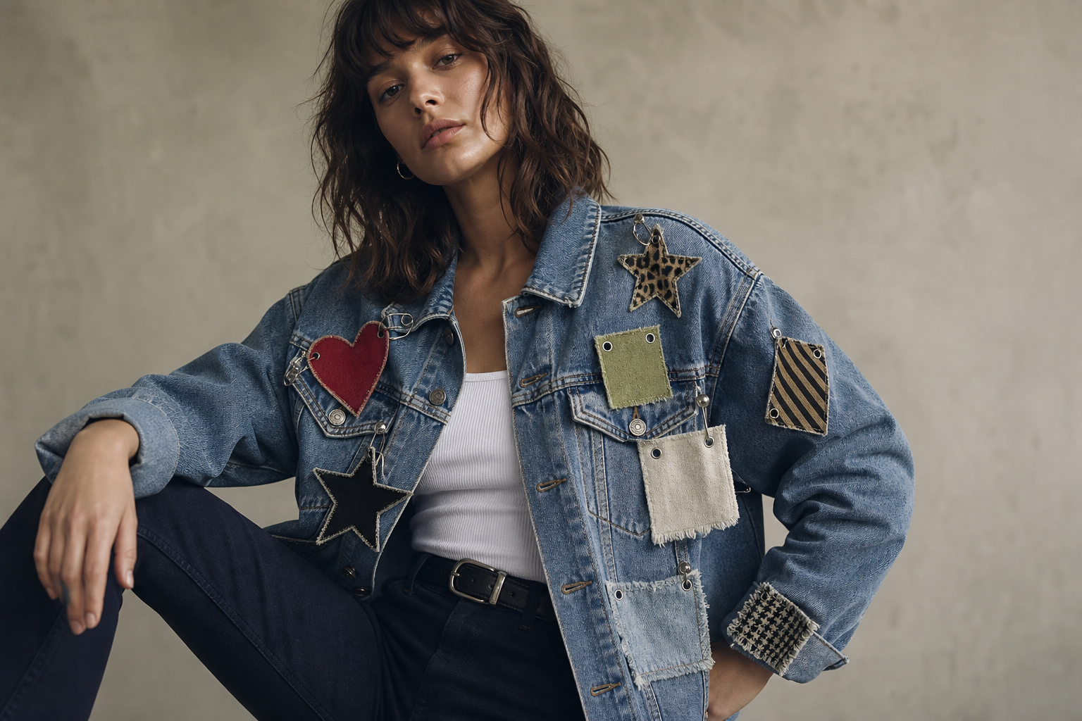 Add Removable Patches or Pins for Personality