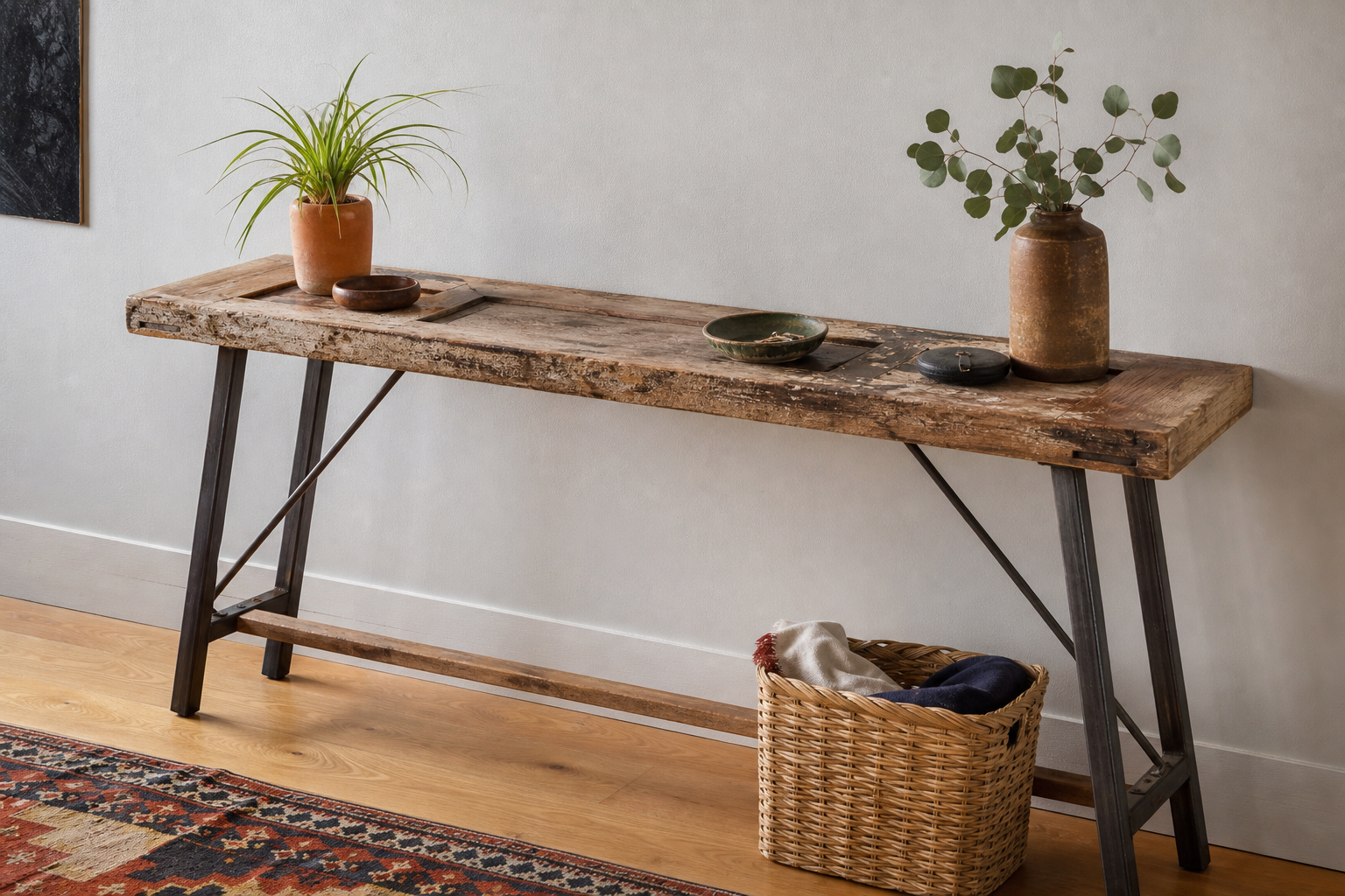 Old-Door Entry Console