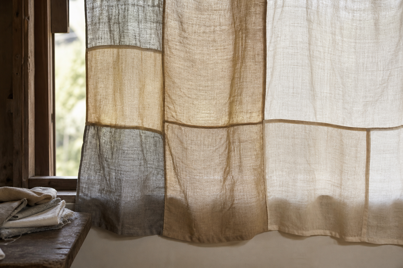 Remnant-Linen Curtain Panel