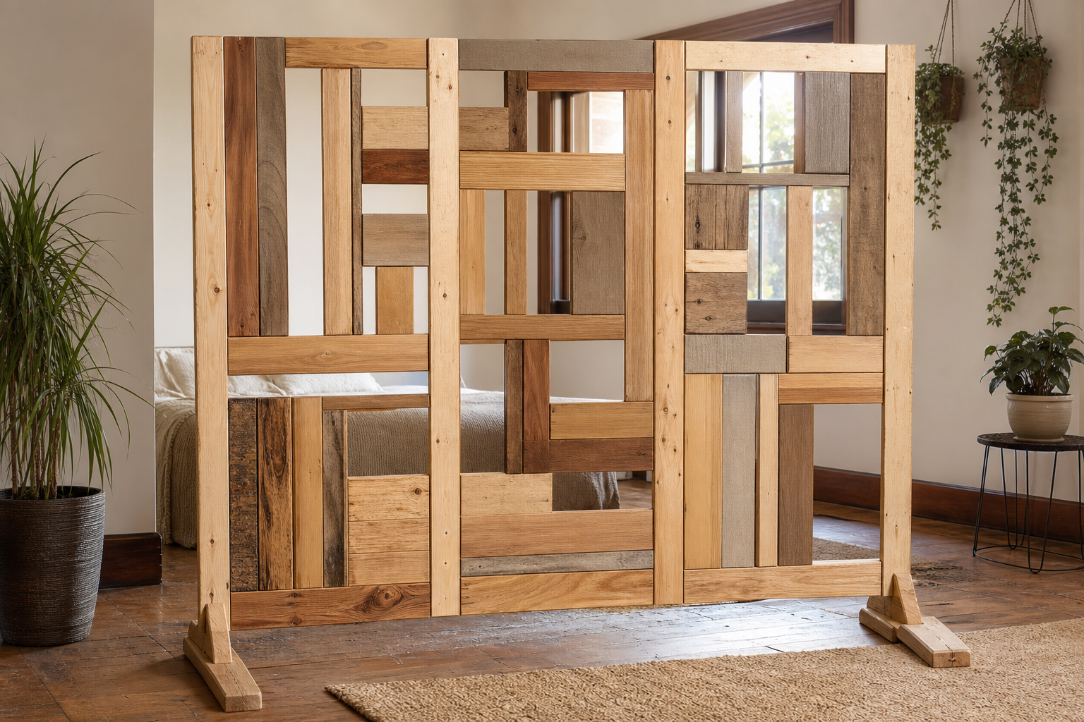 Modular Offcut Room Divider