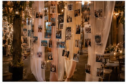 Walk-Through Memory Gallery That Becomes the Photo Booth