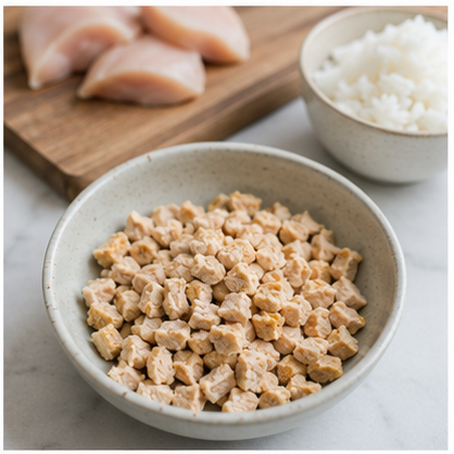 Chicken-and-Rice Training Crumbles for Dogs