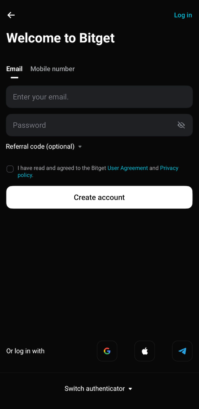 How to Register a Bitget Account? - Mobile App Guide