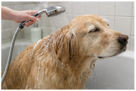 Keep Water Lukewarm and Pressure Gentle