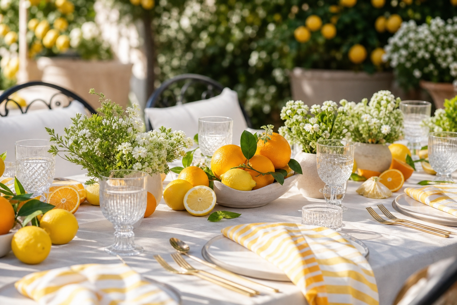 Citrus-Brunch Sunshine Table
