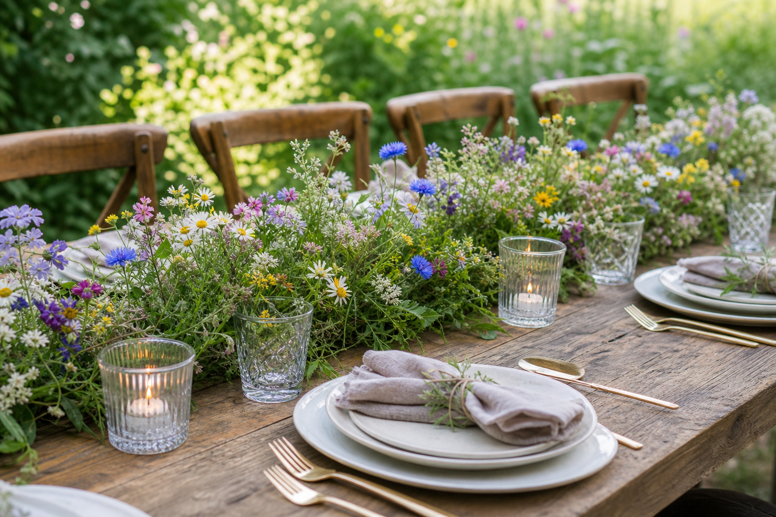 Midsummer Wildflower Runner