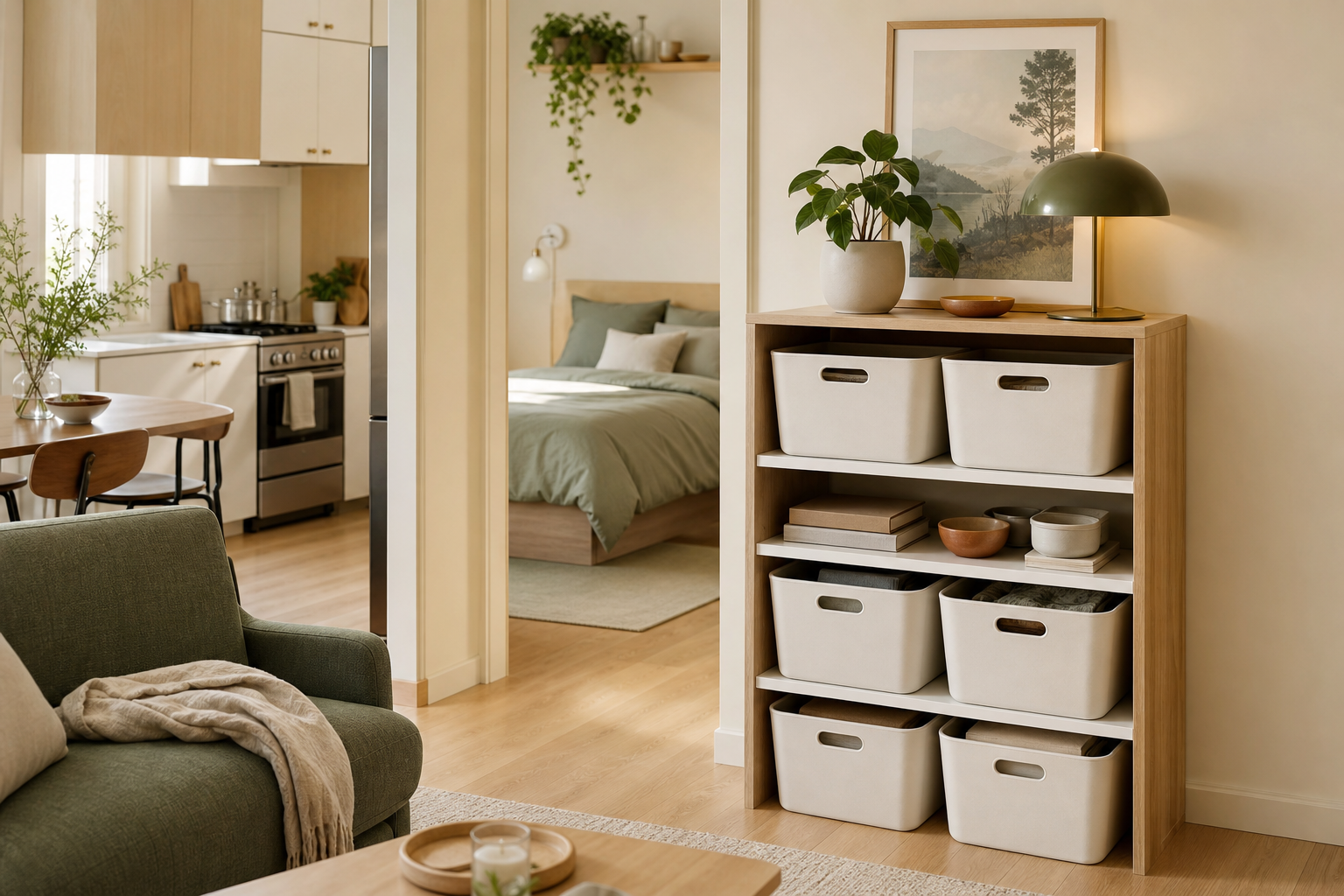 Corral Categories in Removable Bins