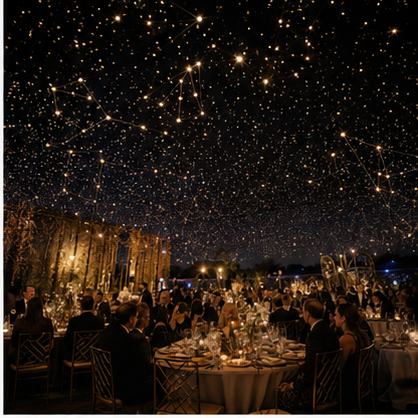 Celestial Dinner Under the Stars