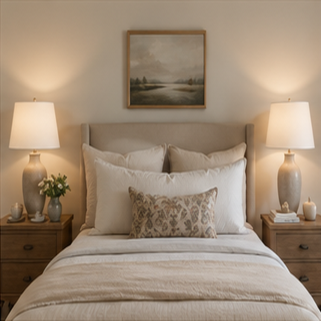Give Each Side of the Bed Useful Lighting