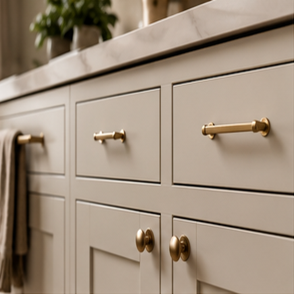 Replace Small Hardware for a Consistent Finish