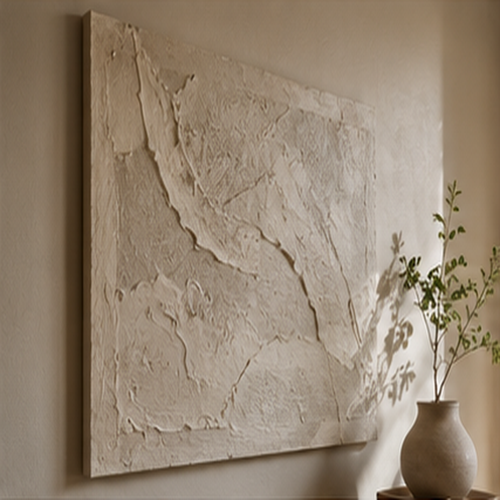 Paint a Textured Statement Canvas