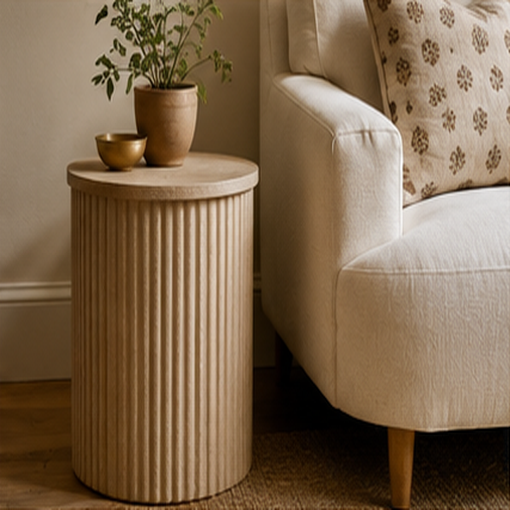 Build a Fluted Side Table Wrap