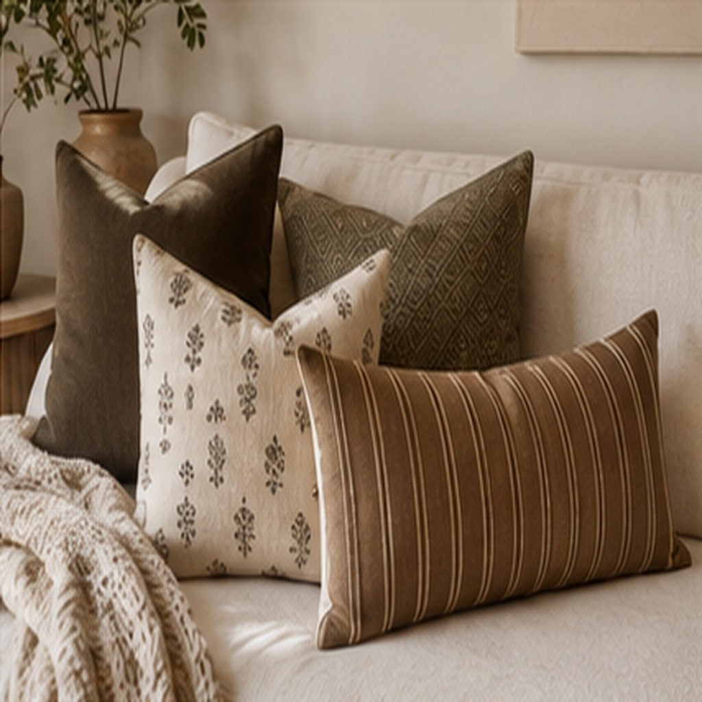 Sew Designer-Looking Pillow Covers