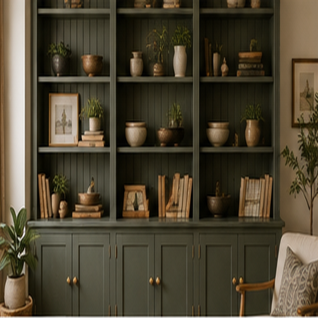 Give a Bookcase an Architectural Upgrade