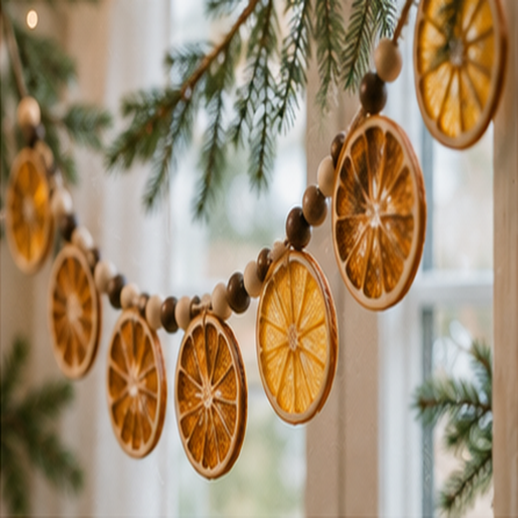 Make Dried-Citrus Garland