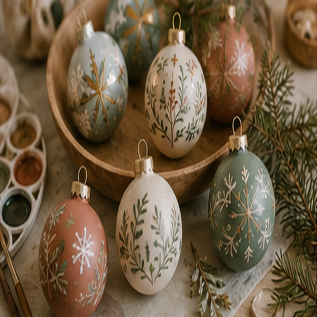 Paint Personalized Ornaments