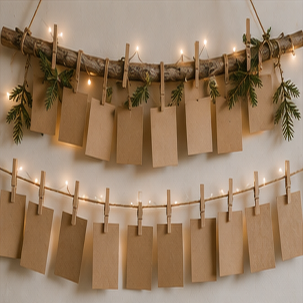 Assemble a Family Memory Advent Display