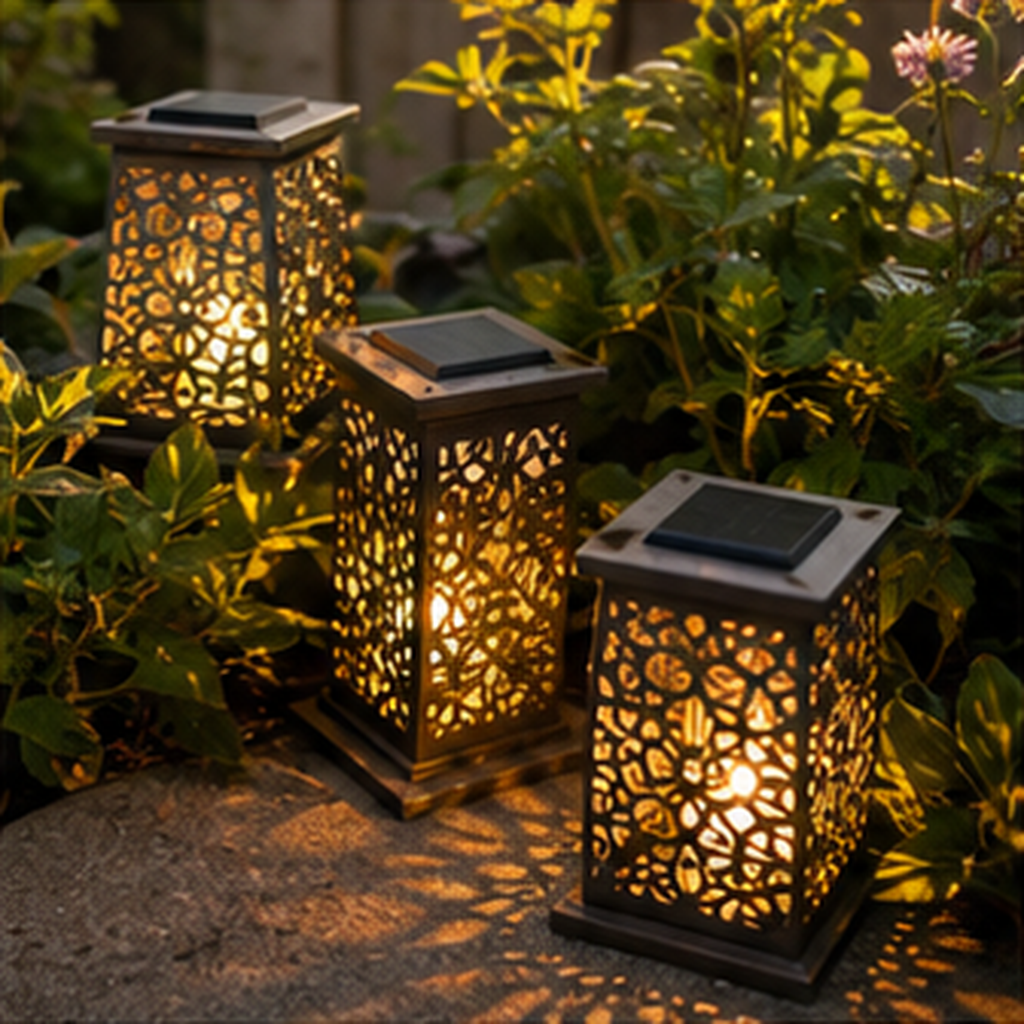 Build a Solar Lantern Cluster