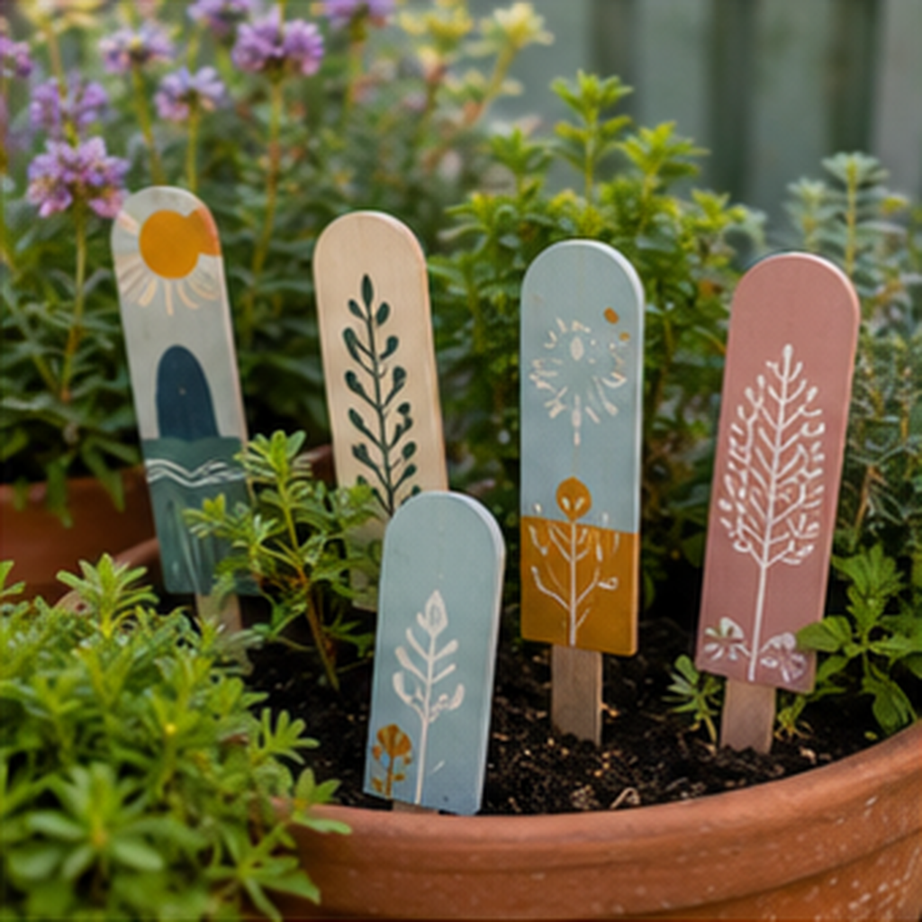Paint Weather-Ready Plant Markers