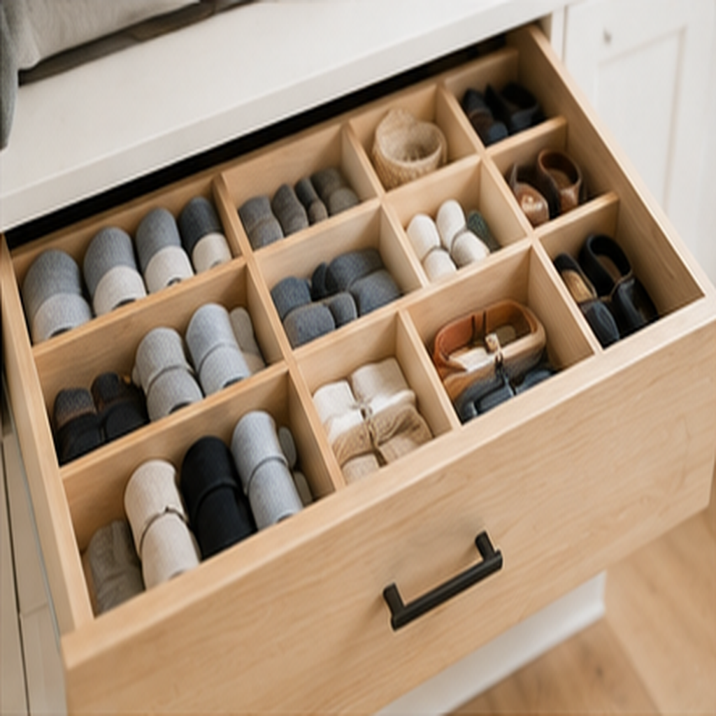 Add Adjustable Drawer Dividers