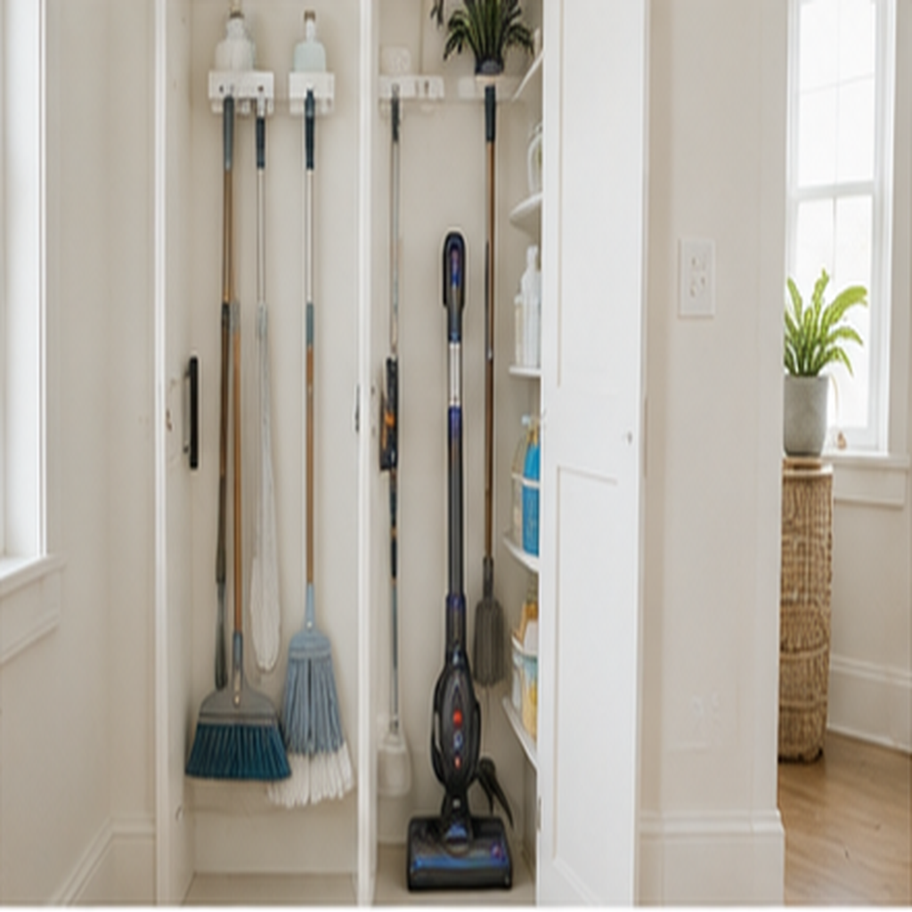 Install a Slim Vertical Cleaning Station