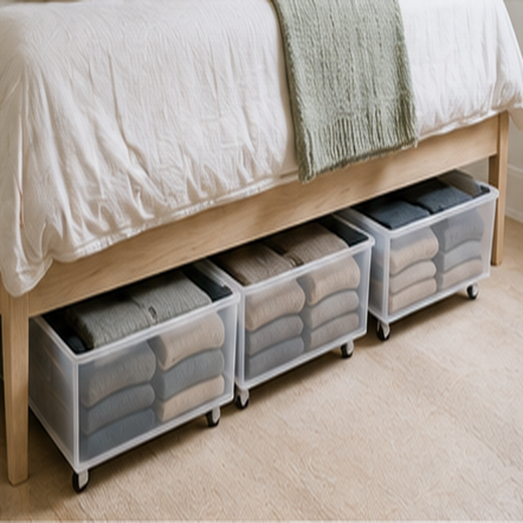 Create an Under-Bed Category System
