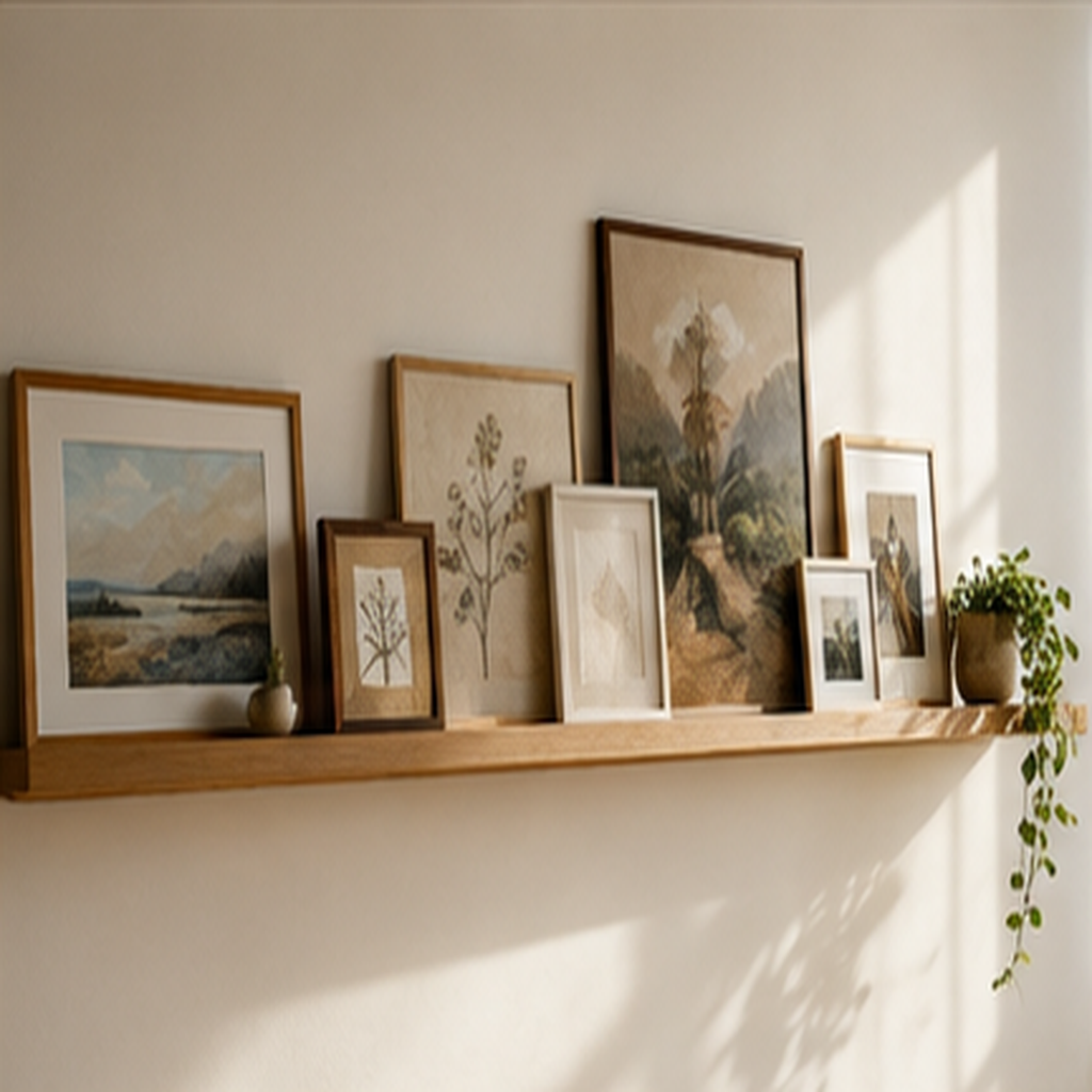 Install a Changeable Picture Ledge Gallery