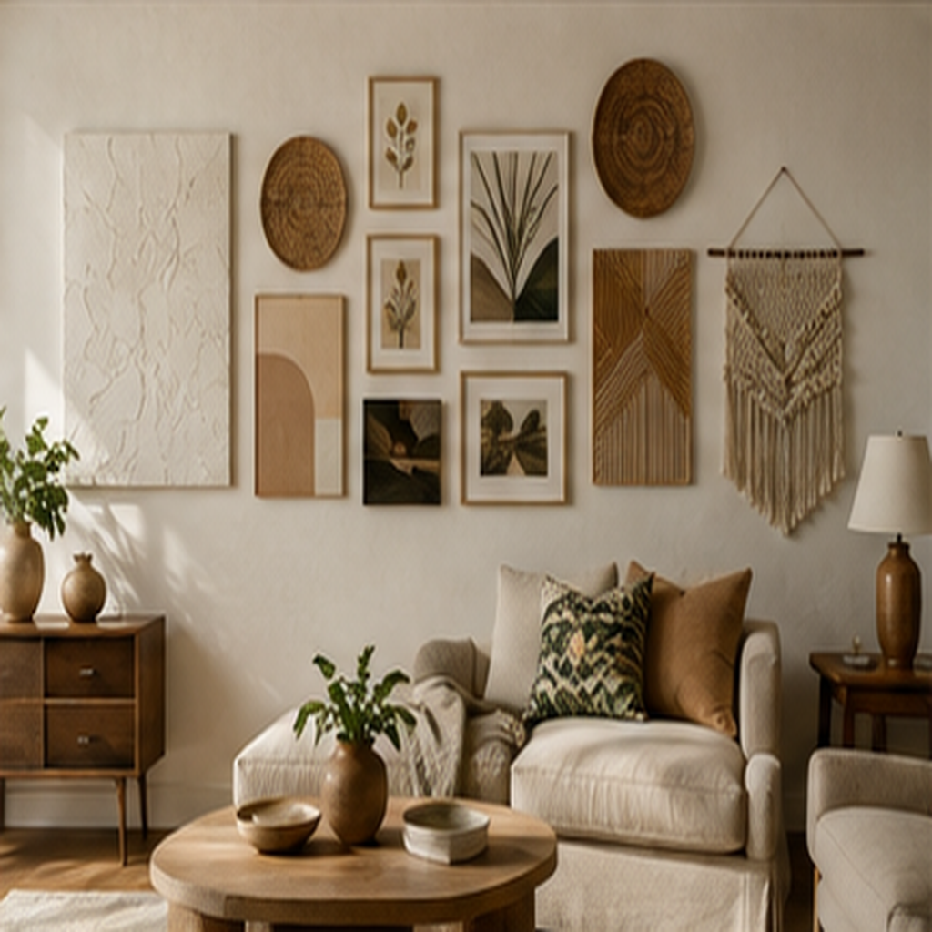 A cohesive finished home space