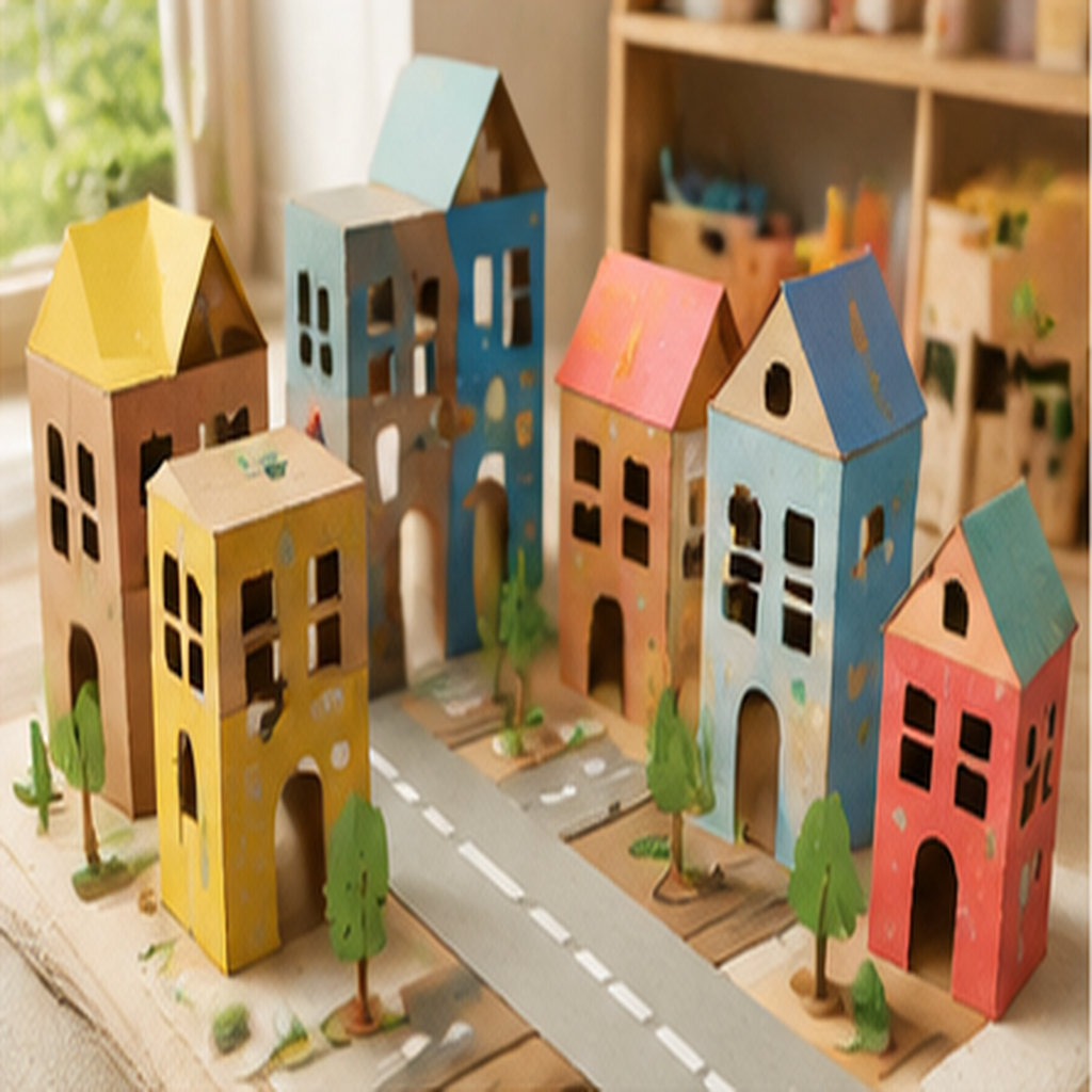 Build a Cardboard Neighborhood