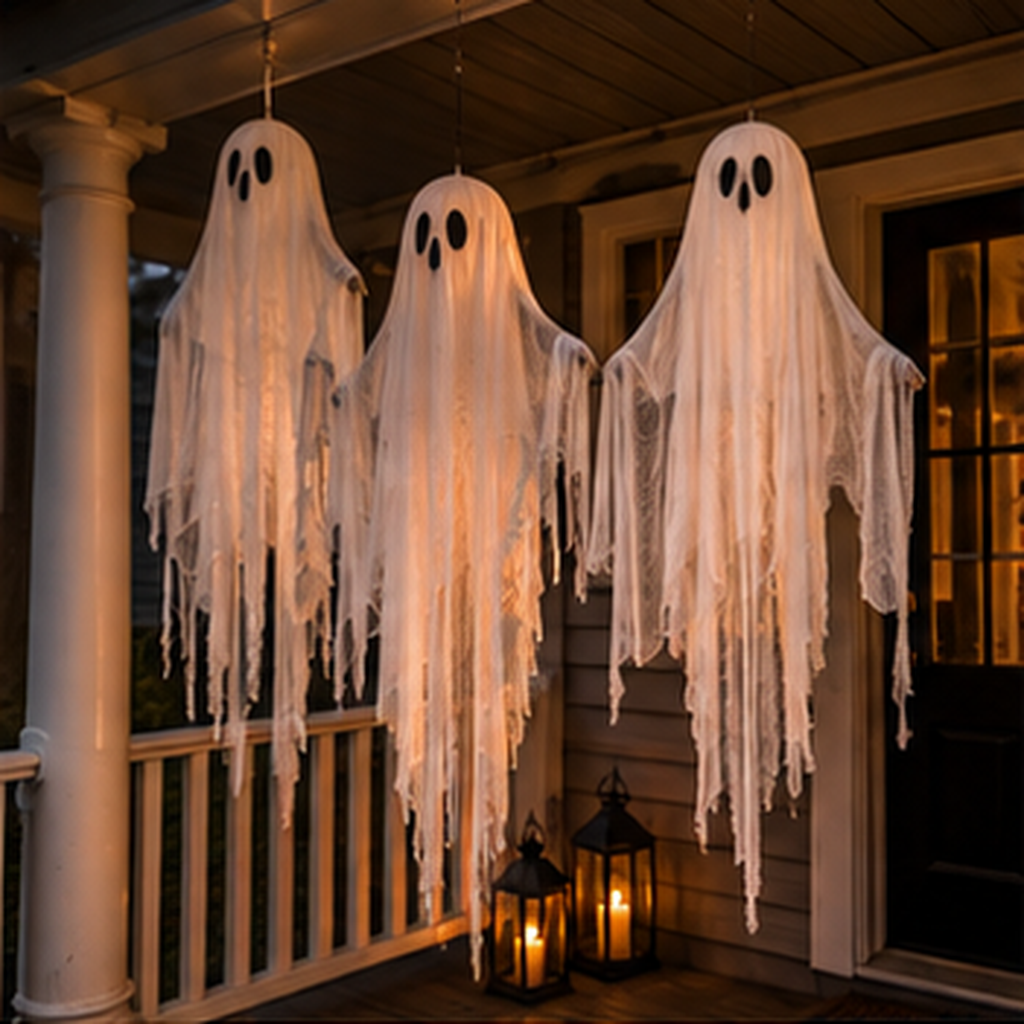Create Floating Porch Ghosts