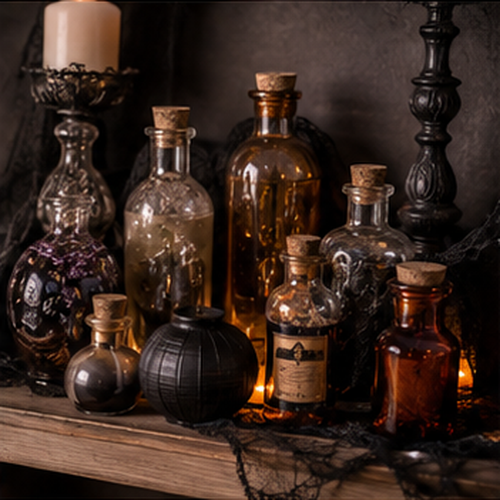 Craft Apothecary Bottle Props