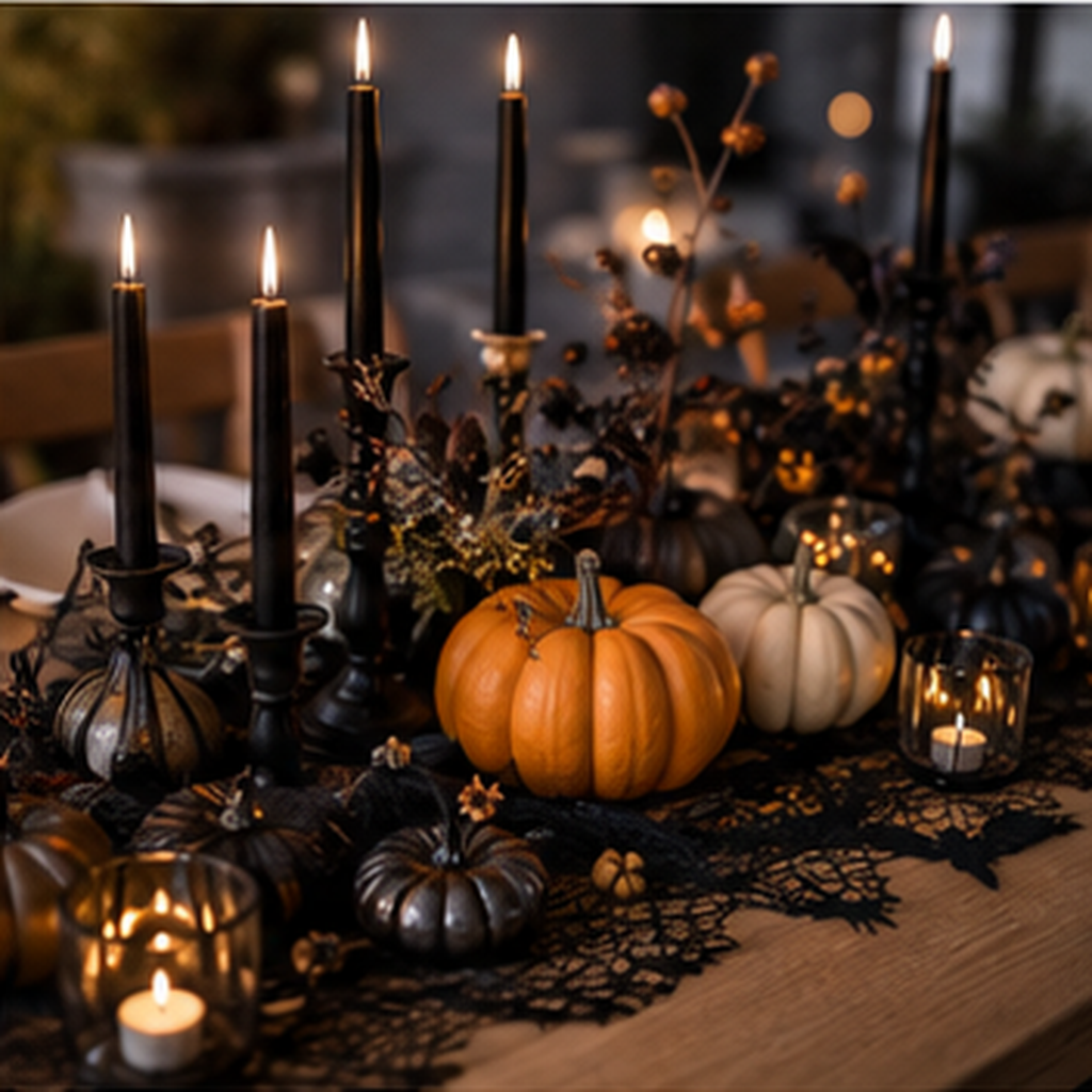 Design a Spooky Table Centerpiece