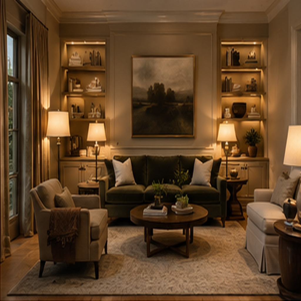 Layer Lighting at Three Different Heights